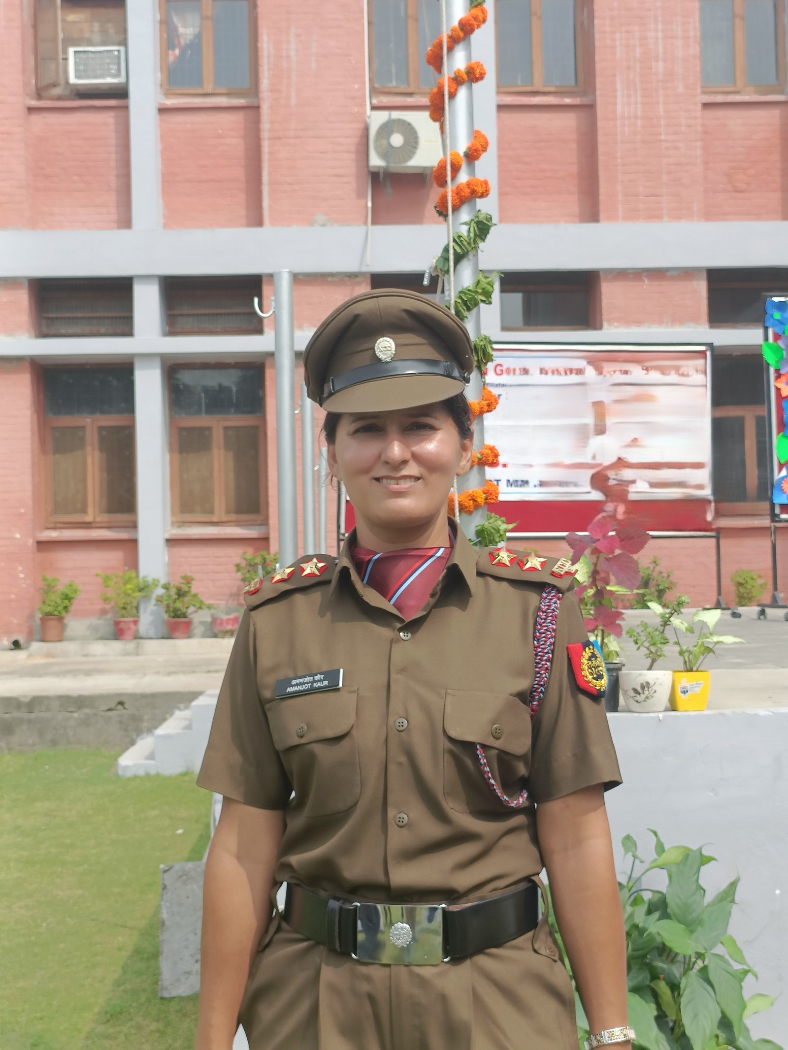 Lt Amanjot Kaur, Associate NCC Officer